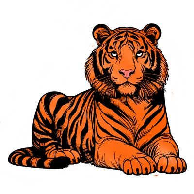 realistic tiger