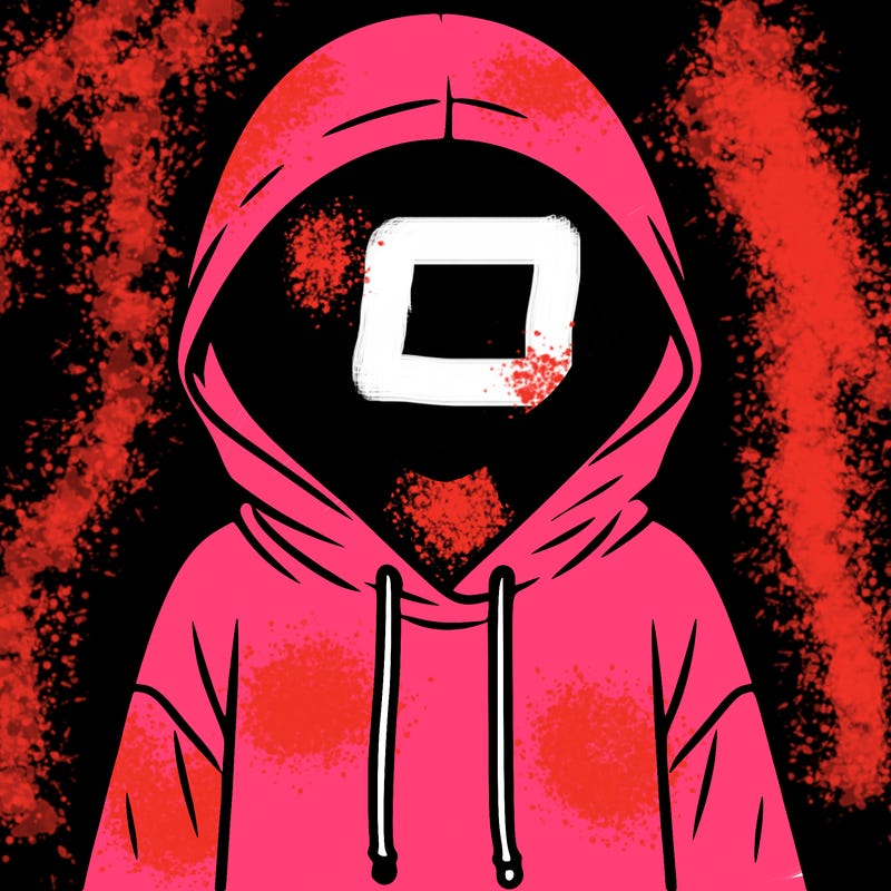 faceless girl in hoodie