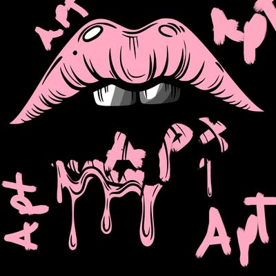 lips that look realistic and drip