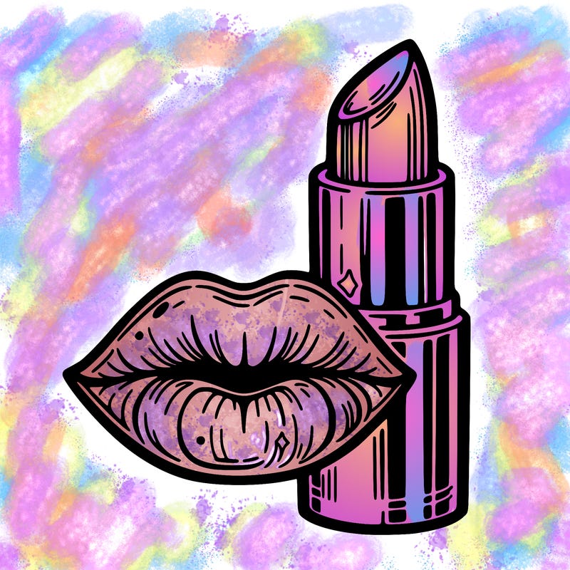lips and lipstick