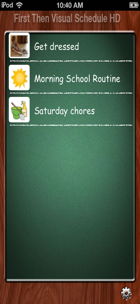First Then Visual Schedule HD - Education App | MWM