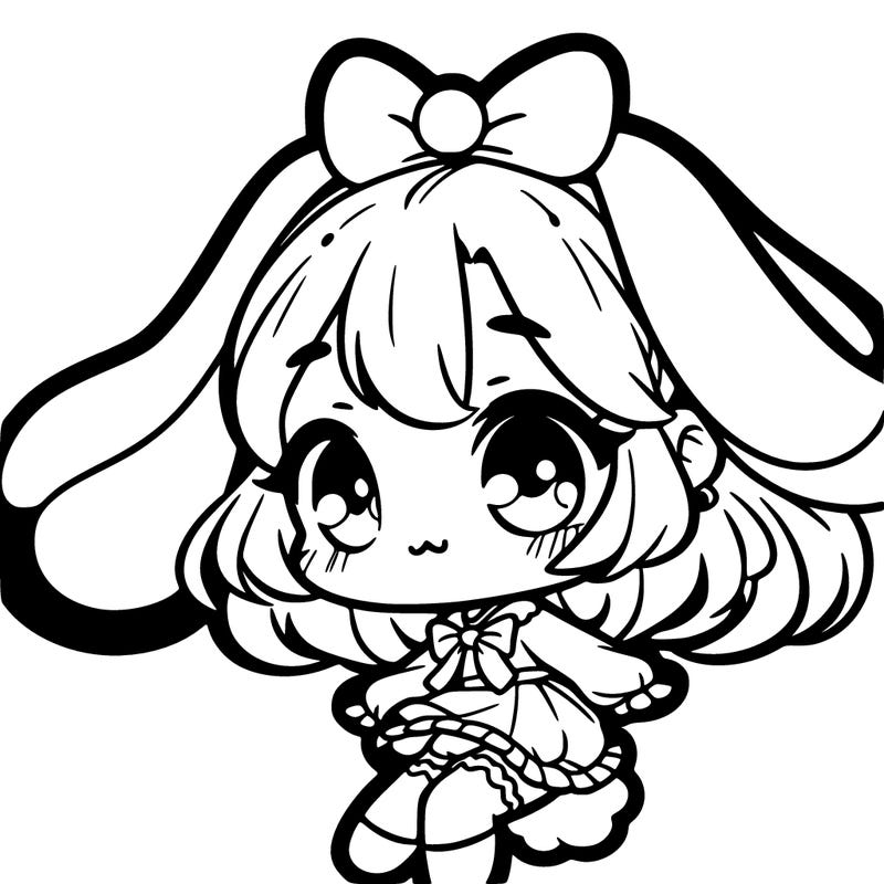 bunny chibi girl