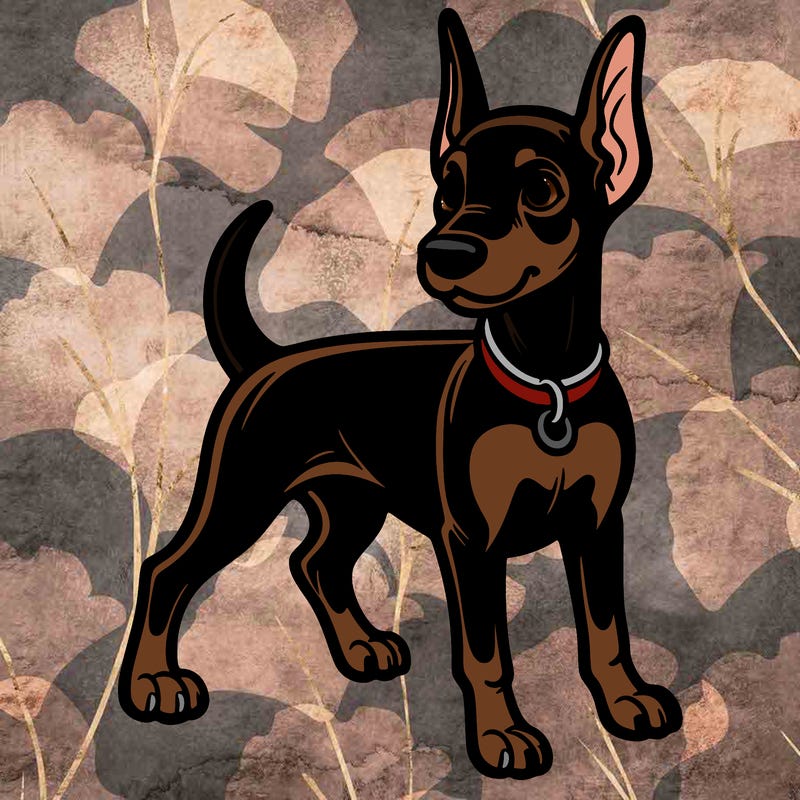 miniature doberman pincher