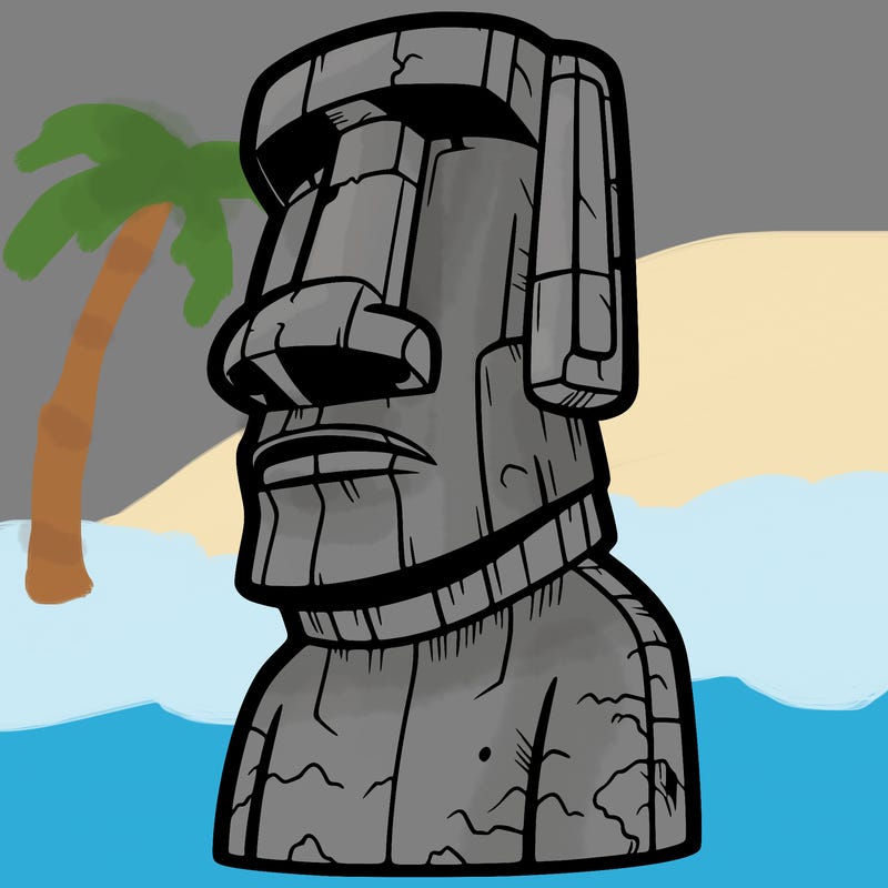 moai statue
