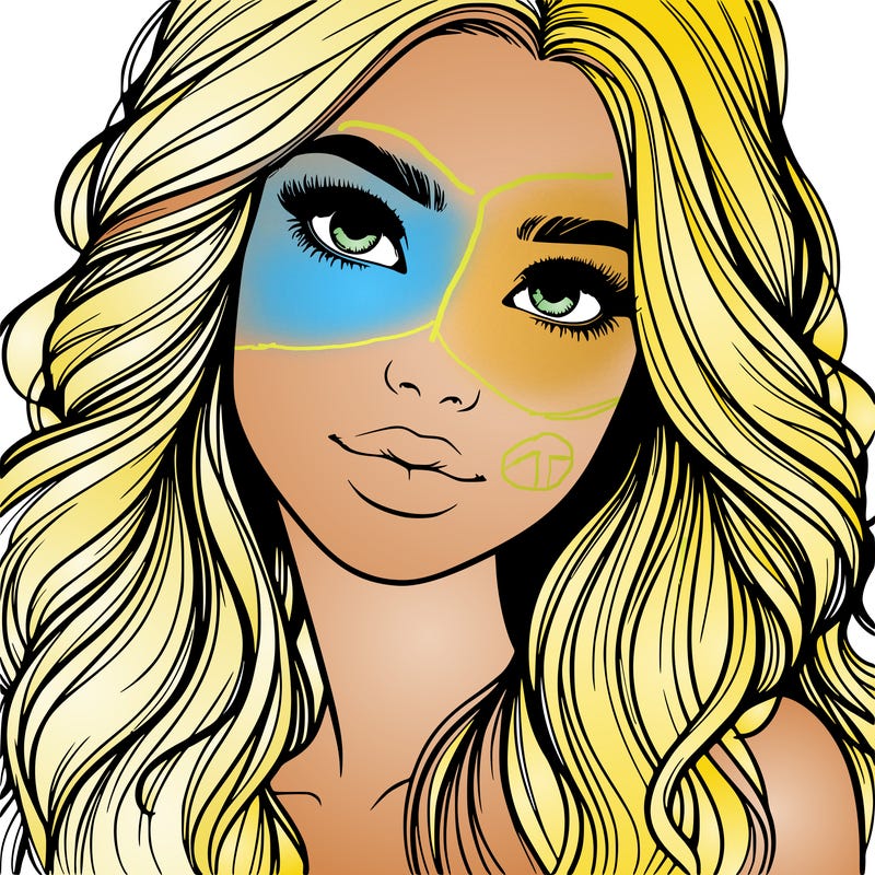 beautiful realistic girl