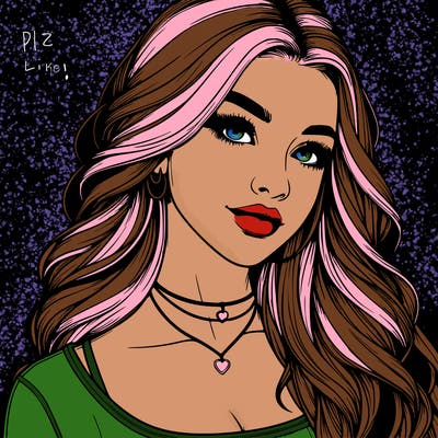 detailed realistic girl