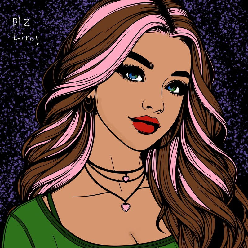 detailed realistic girl