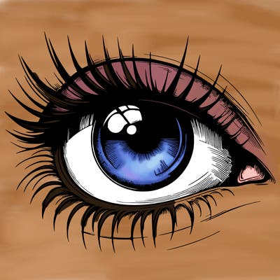 realistic eye