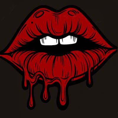 lips that look realistic and drip