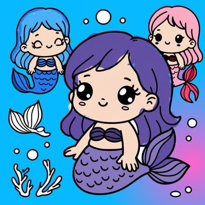 mermaid baby’s