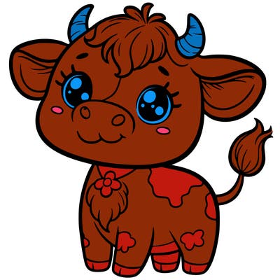 cute cow