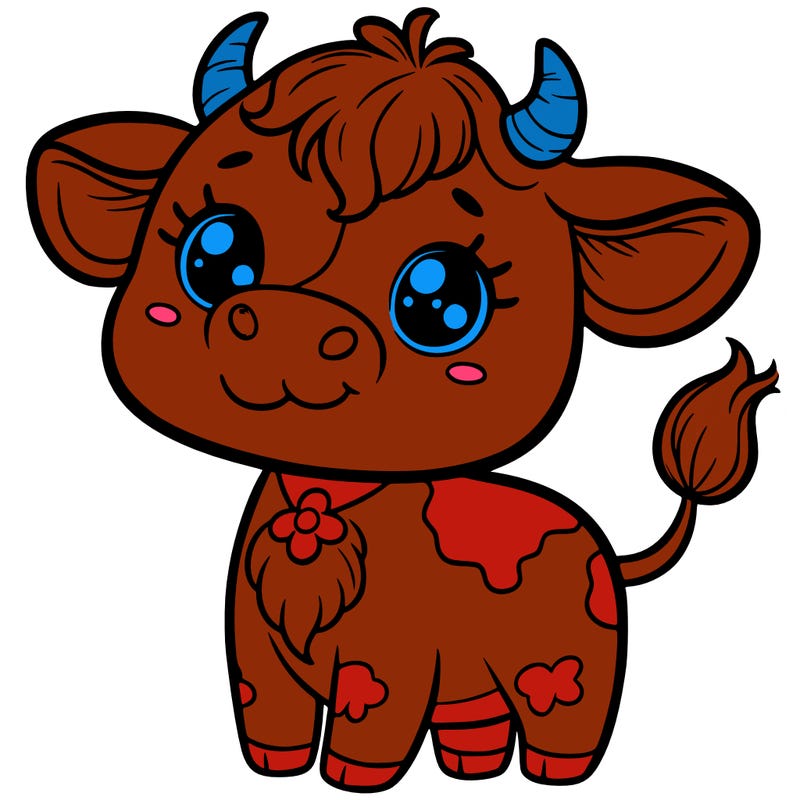 cute cow
