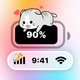 Emoji Battery Widget