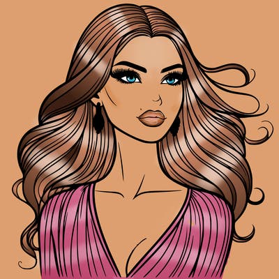 beautiful fashion woman