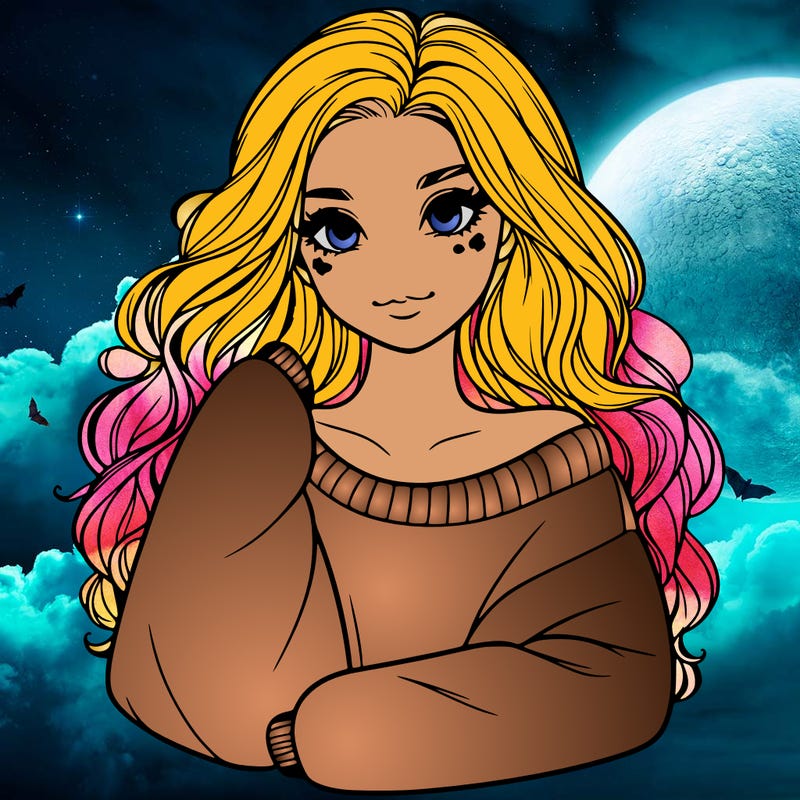 a beautiful girl in a big sweatshirt