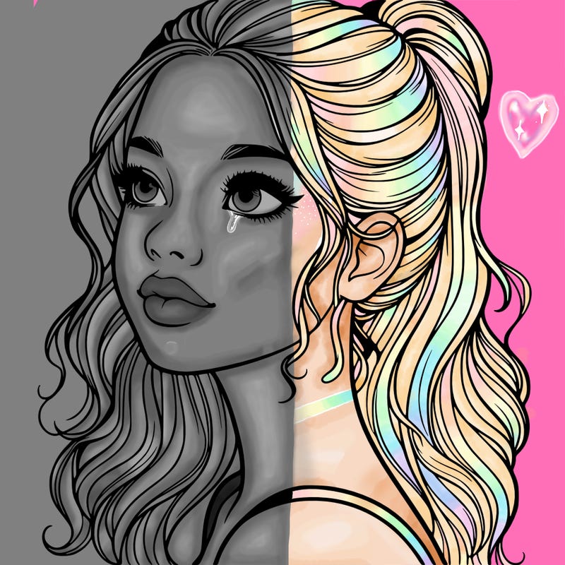 beautiful realistic girl