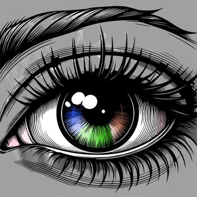 realistic eye