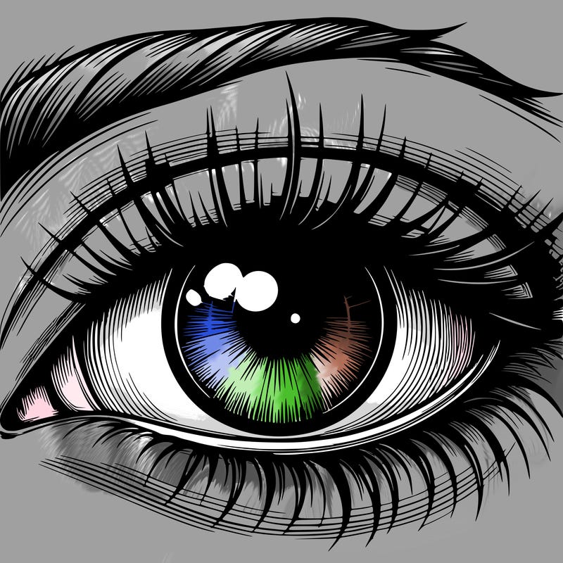 realistic eye