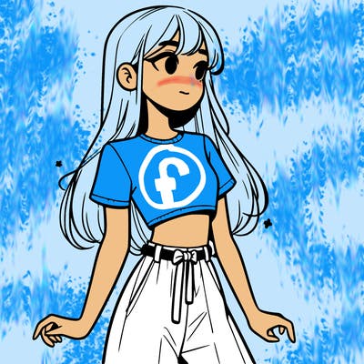 girl in a cute crop top