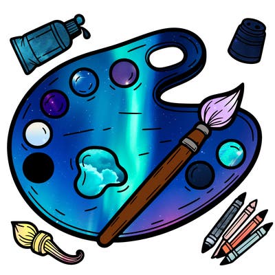 artist paint palette