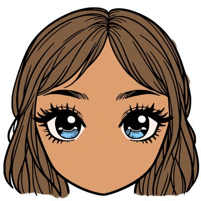 girls eyes and eyeshadow