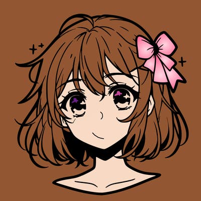 anime girl face