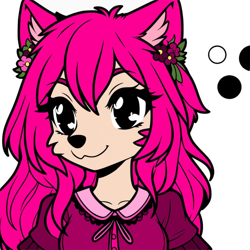 wolf girl pretty