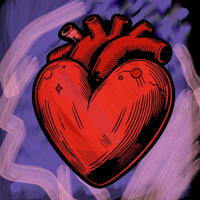realistic heart