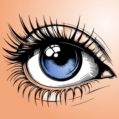 realistic eye