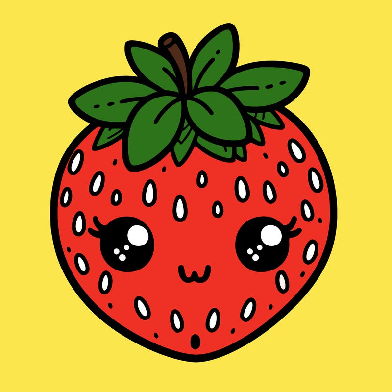 cute strawberry