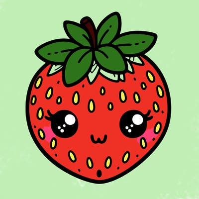 cute strawberry