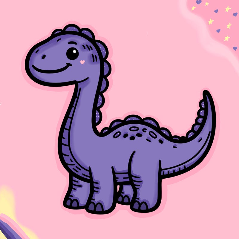 dinosaur simple and easy