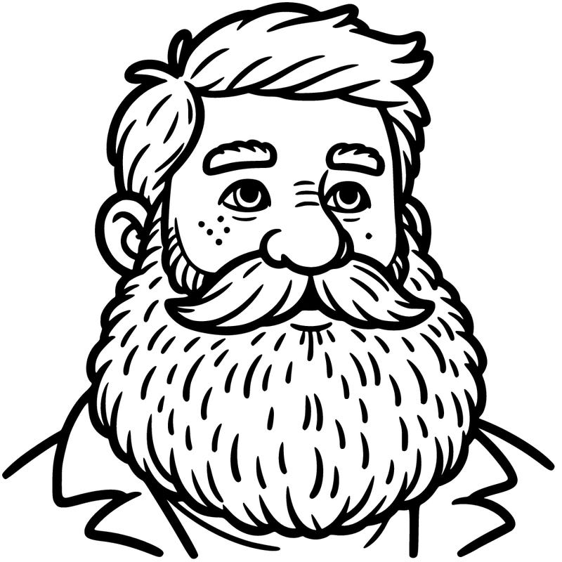 ginger man with beard