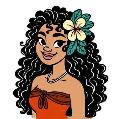 hawaiian black woman