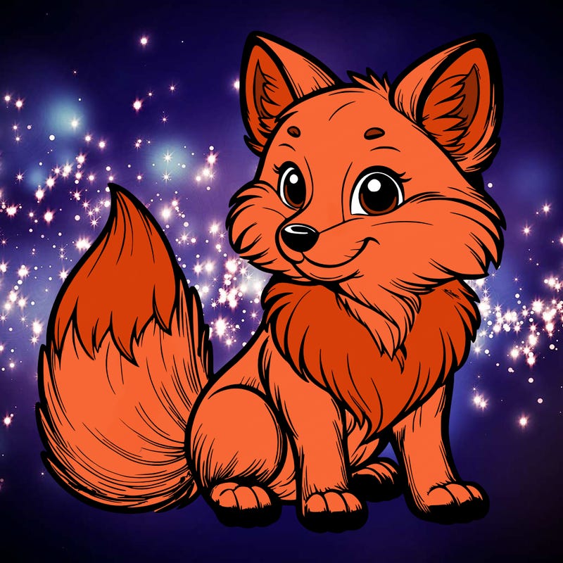 realistic fox