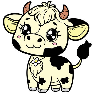 cute cow