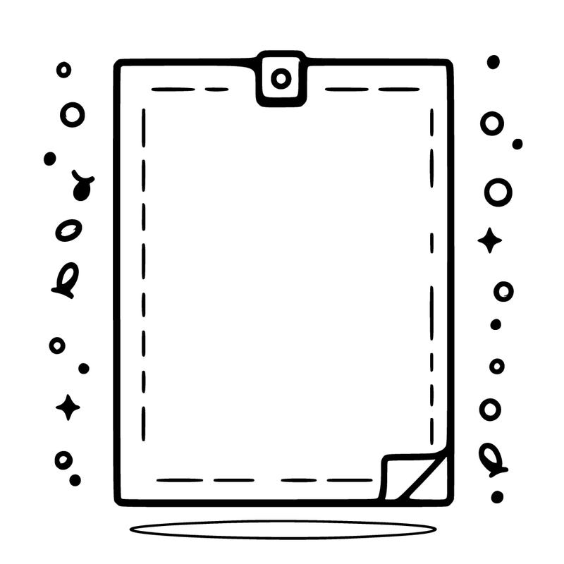 blank piece of paper