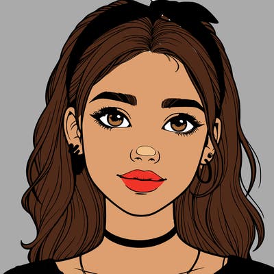 realistic teenage girl