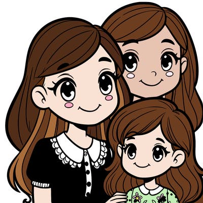 a mom and daughter duo