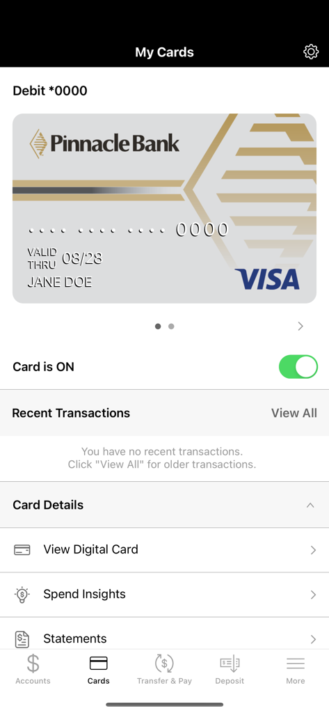 Pinnacle Bank Nebraska - Finance App | MWM