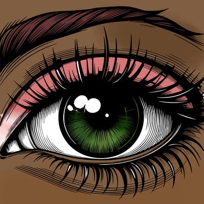 realistic eye