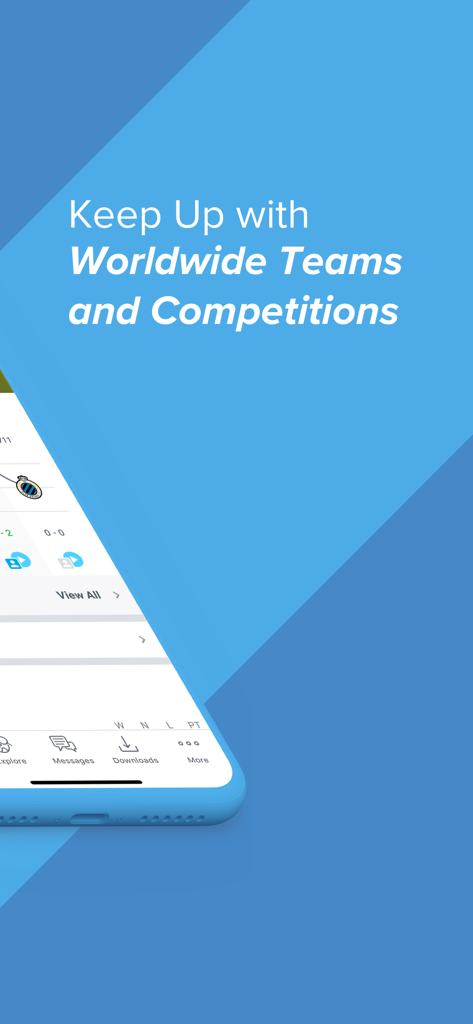 Wyscout app interface showing worldwide football teams and competitions coverage