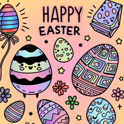 easter egg happy easter sigh chocolate