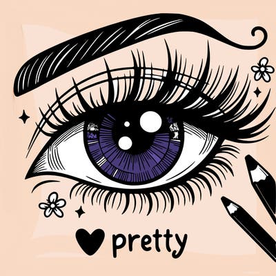pretty eye