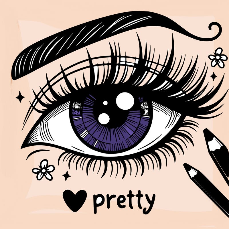 pretty eye