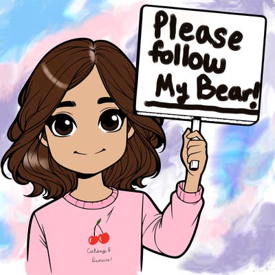 realistic girl holding up a sign