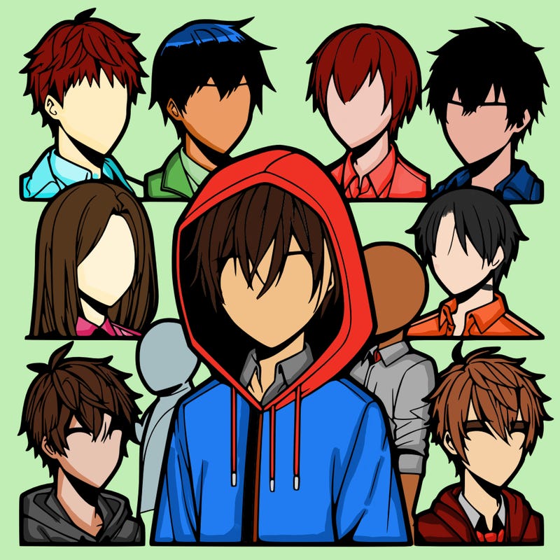 faceless anime