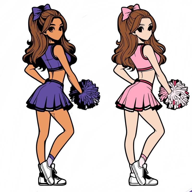 realistic cheerleader
