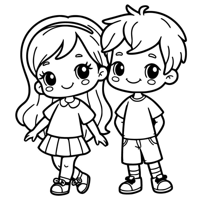 girl and boy
