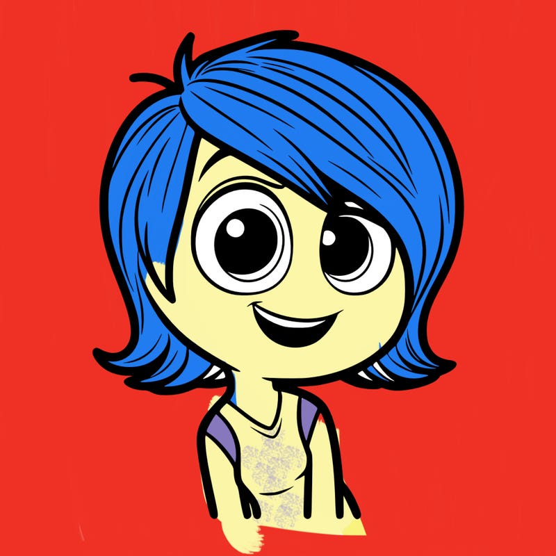 joy from inside out as a human